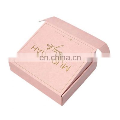 wholesale luxury cardboard custom logo paper box for shoes flower wig, printing subscription packaging boxes