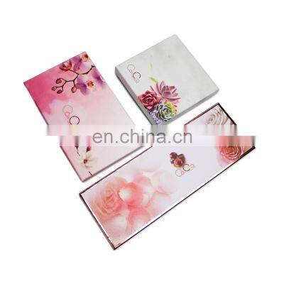 Laminated Cardboard Chocolate Packaging Box With PET Divider Chocolate Candy Favor Boxes High End