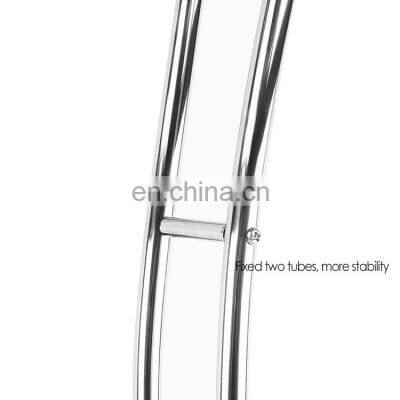 Домашний декоративный двухслойный свободно стоящий ванной полотенцесушитель из нержавеющей стали, нескользящий полотенцесушитель с зеленым круглым дном photo-3