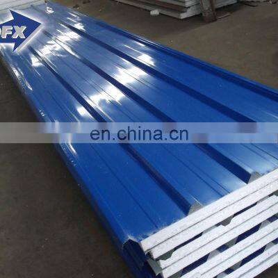 China low cost zinc coated color steel foil made insulated polystyrene EPS sandwich panel