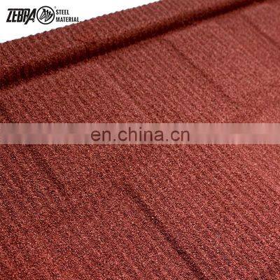 0.3mm/0.32mm/0.40mm/0.45mm/0.50mm Stone Coated Roof Tiles Blue Red Shingles For Roofing photo-2