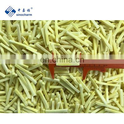 Sinocharm 2021 ISO Certified Frozen Bamboo Shoot Strip 4*4mm