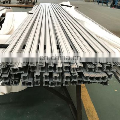 Custom aluminium sliding track system, aluminium Sliding Door track System / industry aluminium profile for sliding track