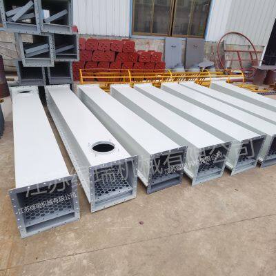 Lvrui machinery customized air chute xz400 air conveying chute cement dry ash conveying chute