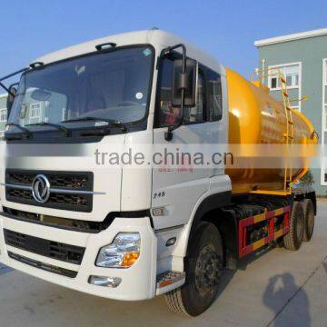 New Dongfeng 6x4 sewage suction truck 16000L for sale