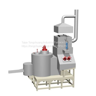 Tower centralized melting furnace， Aluminum ingot melting furnace， Continuous heating crucible holding furnace