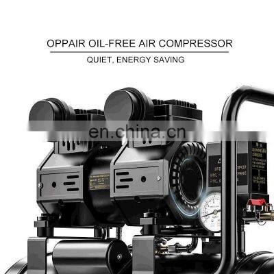 Oil-free Silent 220V Air Compressor for Auto Repair Used in Hospitals. Air Compressors Used in Pneumatic Tools photo-3