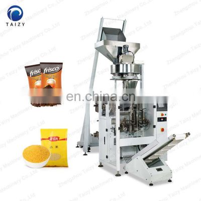 Factory price automatic weighing granule pet food pellet packing machine with date printer 1g to 3000g