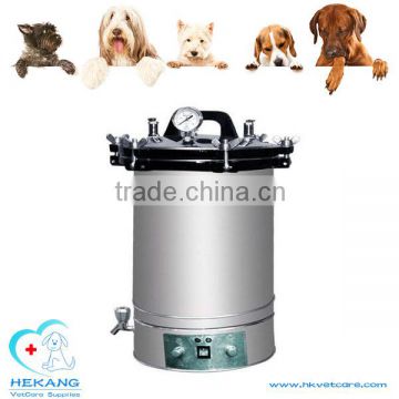 high quality 18L/24L veterinary portable steam sterilizer