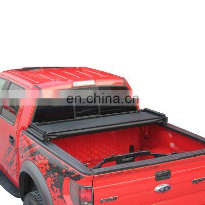 Tonneau Cover Hard-Tri Fold 4x4 Pickup Truck weather Cover for Ford F150 Supercrew Bed 2014-2019 Auto Accessaries Truck Cover