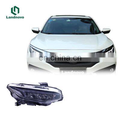 New Arrival Auto Body Parts  Headlamp Head Light Car Head Lamp LED Headlight For Honda civic 10th generation 16-20 year
