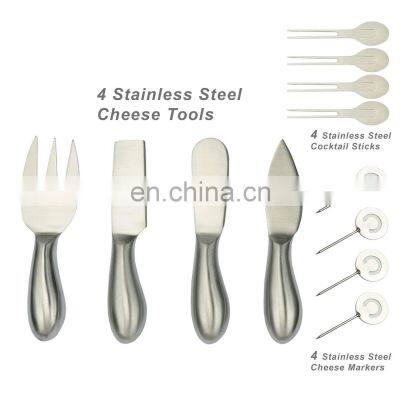 Cheese Cutting Board Bamboo Charcuterie Board/natural Bamboo Cheese Cutting Board Set With 4 Cheese Knives photo-4