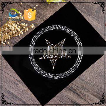 Hot Sale Star Pattern Eastern Star Rhinestone Iron On Transfer