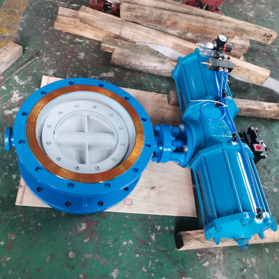 D943H-16C stainless steel electric butterfly valve three eccentric electric hard sealing butterfly valve