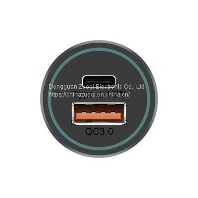 ZUOQI QC3.0 6A Mini Portable Fast Charge Dual USB TYPE-C High-quality Charger photo-4