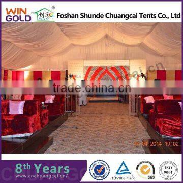 25x40 Pakistan Romantic luxury wedding white tent