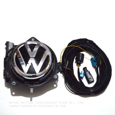 Car trunk switch sign Rear-view reversing image camera with RVC camera For VW T-ROC POLO 2GD827469A 2GD 827 469 A