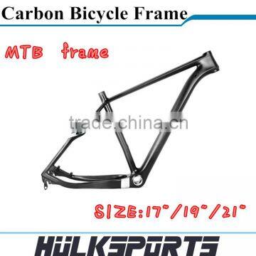 29 inch carbon mountain bicycle frame UD carbon frame for mountain bike 29er carbon bike frame