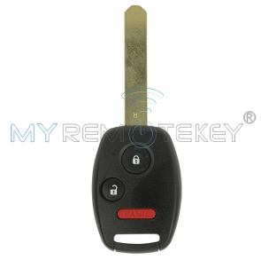 PN 35118-TP6-A20 Remote key 3 button(panic) HON66 313.8 Mhz 434mhz for Honda CRV Fit FCC MLBHLIK-1T
