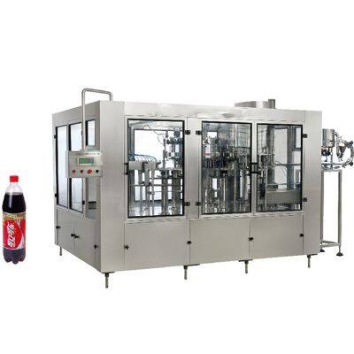 CSD Carbonated Soft Drink/Beverage Bottle Washing Filling Capping Machine Production Line/Plant/Mono block