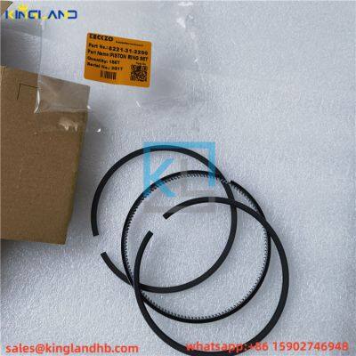 engine parts 6D108 Piston Ring Set 6221-31-2200 fit for Komatsu
