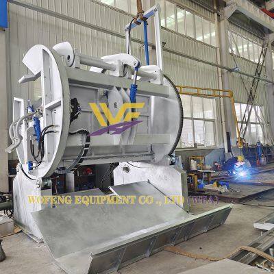 High Efficiency Automatic Halal Cattle Slaughtering Equipment Slaughtering Box Cattle Slaughter Production Line
