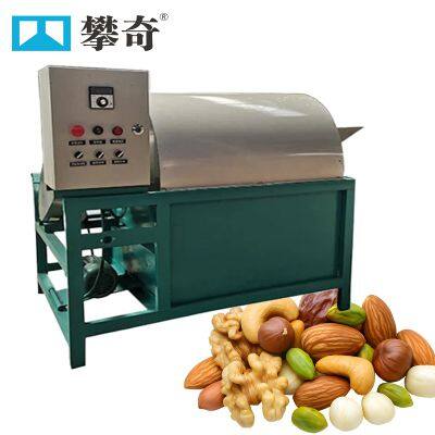 Customized Gas Electric Peanut Cocoa Nut Coffee Bean Spices Roaster Roasting Baking Machine  Mini Dryer Grain Maize Grain Dryer