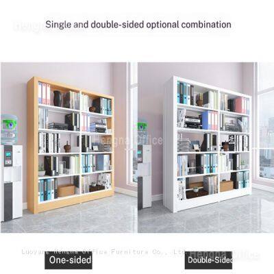 Estante de libros Hengna de doble cara 450mm | Modelo HN - SD01 | Instalación rápida en 15 minutos | Acero SPCC | Biblioteca escolar - Distribuidor global