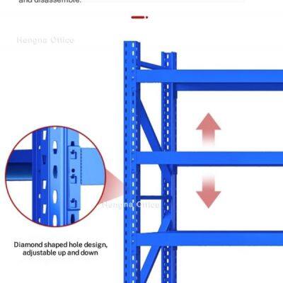 Heavy-duty Industrial Rack FW-ST243 | Triangular Reinforced Bracing & Thickened Columns | 500kg/Level Capacity Mold Storage for Factory Workshops photo-4
