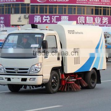 High efficient RHD Foton mini trucks street sweeping