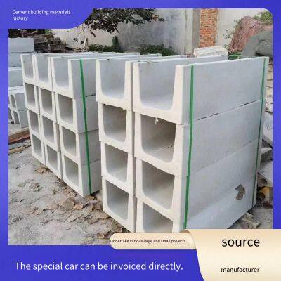 Precast Cement U-shaped Drainage Channels, Customized Concrete Water Diversion Channels, Urban Sewage Collection Channels, and Farmland Irrigation Ditches photo-4