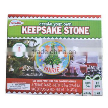 Create Your Own Keepsake Stone for kids diy craft toy set