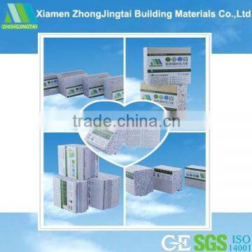 Eco-friendly high quality cheap building material sandwich panel standard interior wall thickness