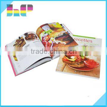 Outstanding Features Modern Design Precise Elegant Softcover Cook Book Printing