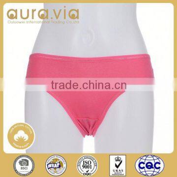 China Manufacturer Wholesale simple pure color women underwear