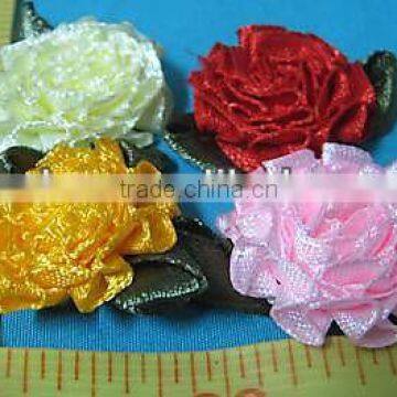 Ribbon Bow flowers, Ribbon Bow Craft Flower Sew on SATIN RIBBON BOW/FLOWER YYEE-081110-1