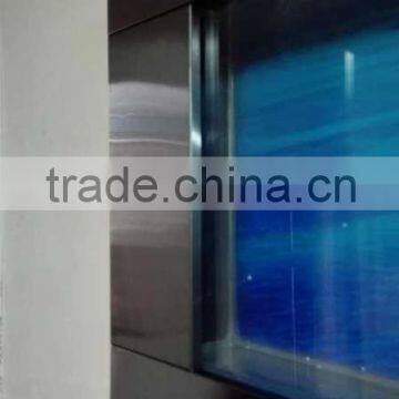 Stainless Steel Wall Mounted Aquariums - Standard Contemporary Wall Aquarium