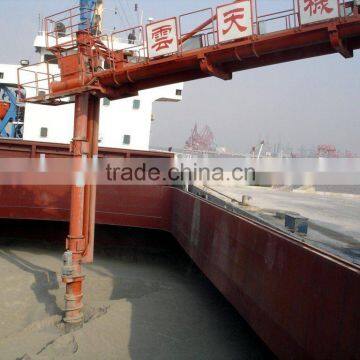 Screw type ship unloader