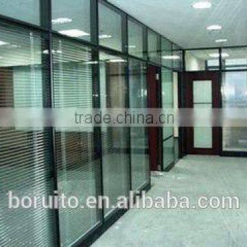office wall hollow glass