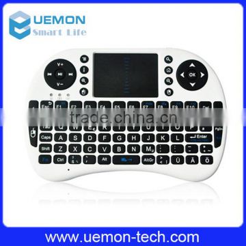 2.4G wireless fly air mouse with keyboard for smart TV and android TV BOX/PC/HTPC