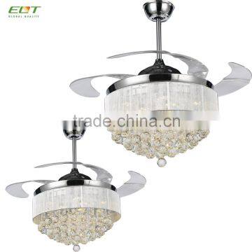 Color Change Two Light Decorative Ceiling Fan