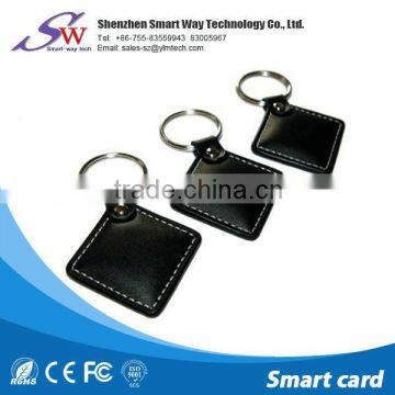 access control systerm compatible 4100 smart card by leather keychain