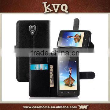 Wallet Leather Case Flip Cover for lenovo p780 case , cover for lenovo s6000 , folio cover leather case for lenovo a3000