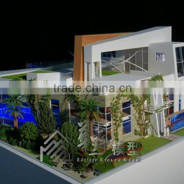 Miniature Architectural Building Scale Model With Lighting Effect photo-6