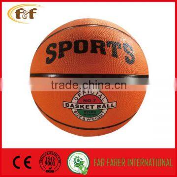 Official size 7 rubber sports ball