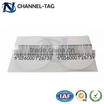 EAS system security label tag R40 round RF label