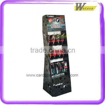 Pos custom printed decorative and fancy retail eyebrow pencil cardboard display