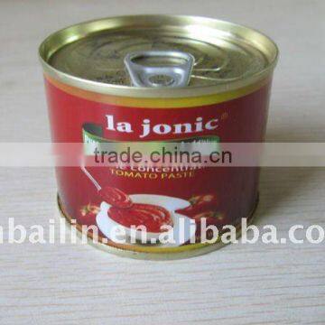 210gm tomato paste for overseas market,HMC<50%