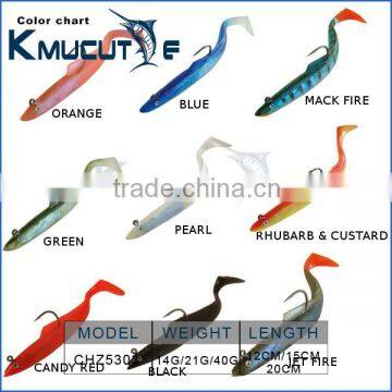 Eel Sea Fishing Lures 120mm/150mm/200mm Cod/Pollock/Bass/Mackerel