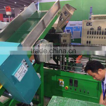 Iran hot sale HDPE/LDPE/LLDPE film scrap recycling granules machine line